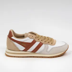 Gola Daytona Chute - Off White/Oat/Orange Spice