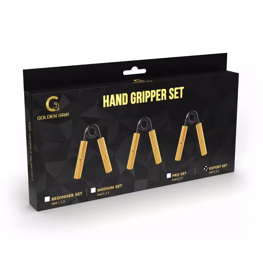 Golden Hand Gripper | Set of 3