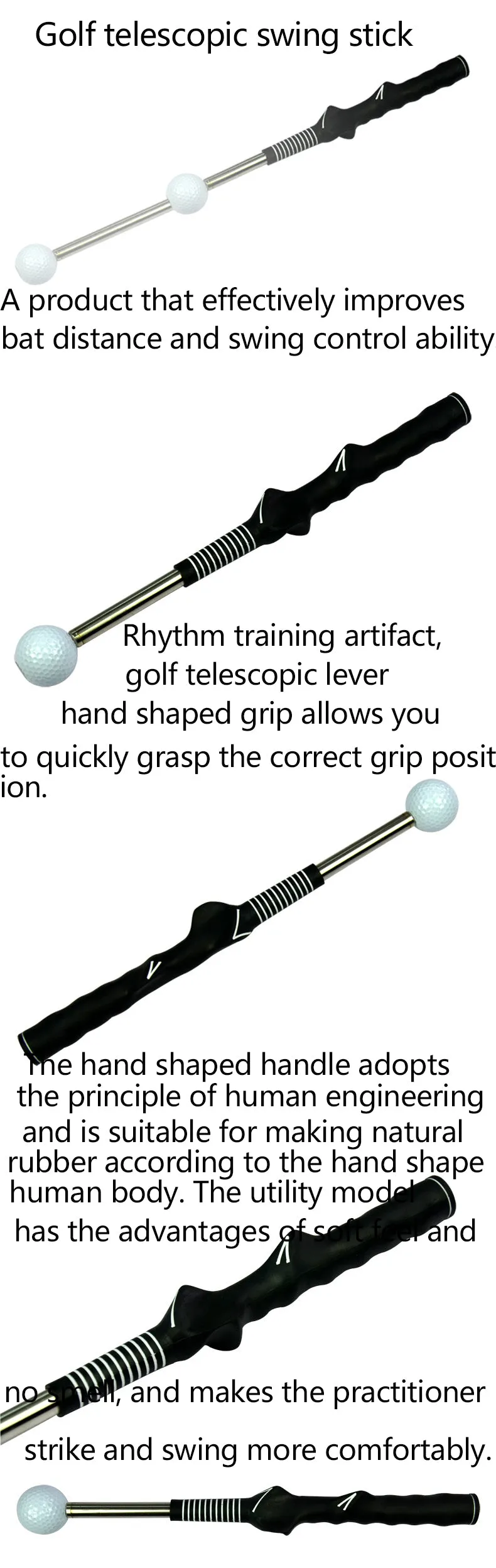 Golf Swing Telescopic Training Club