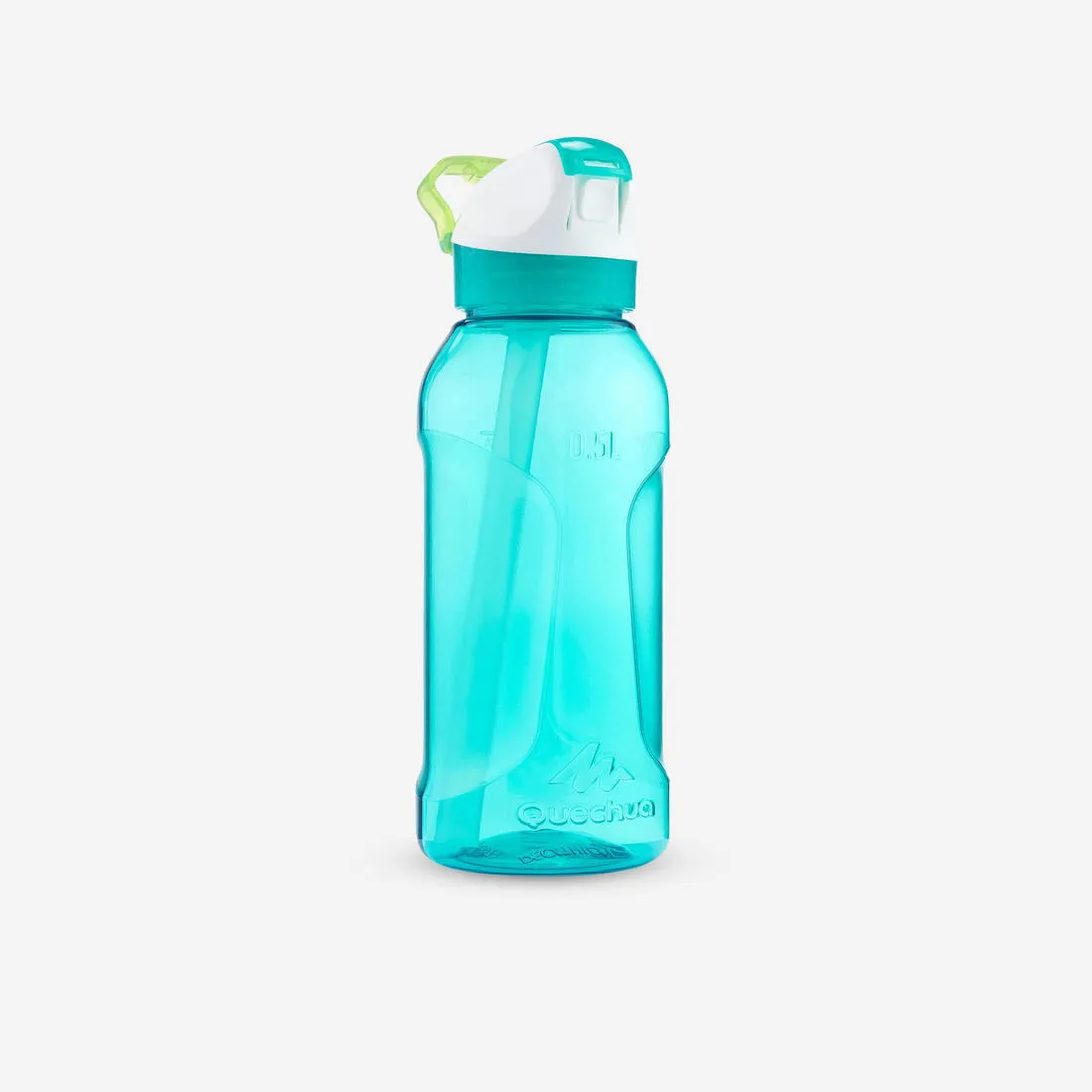 Gourde 500 enfant 0,5L Ecozen®, bouchon instantané, pipette et paille, randonnée