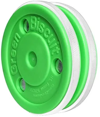 Green Biscuit 'Pro' Hockey Puck