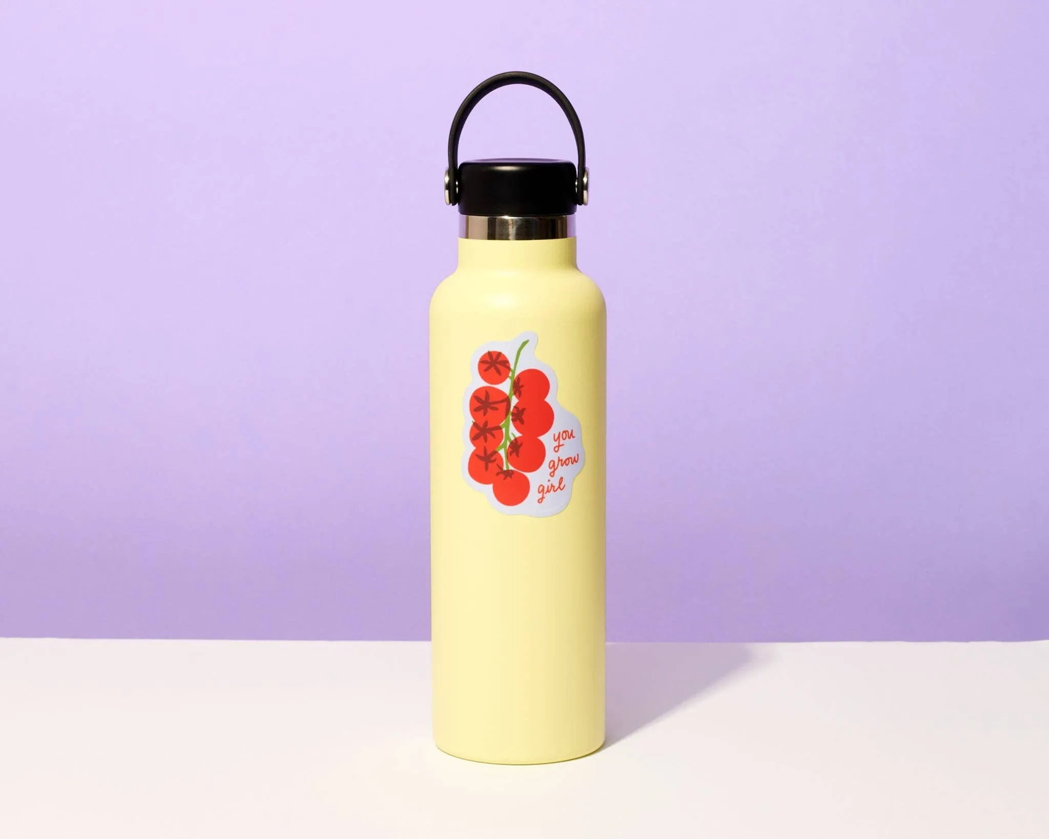 Grow (Tomato) Girl Vinyl Sticker