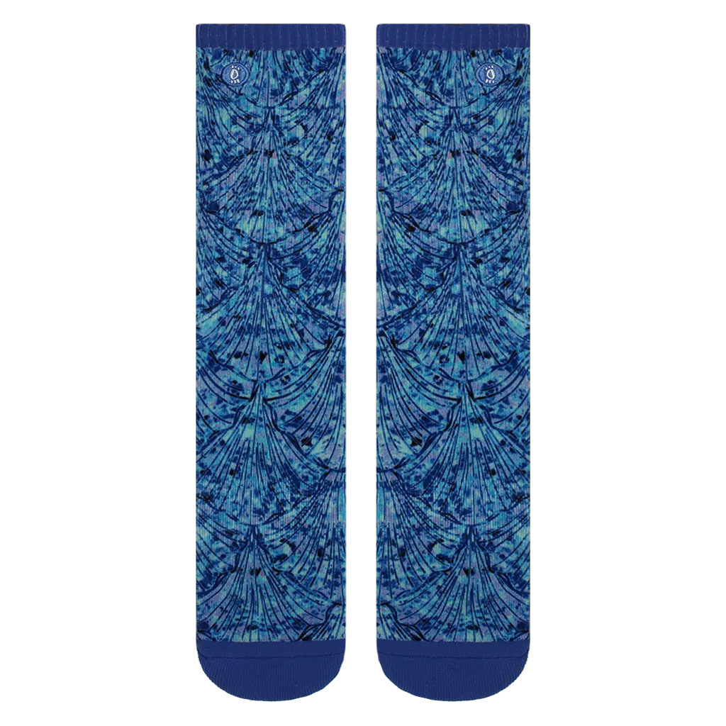 Halo Mermaid Shell Training Crew Socks