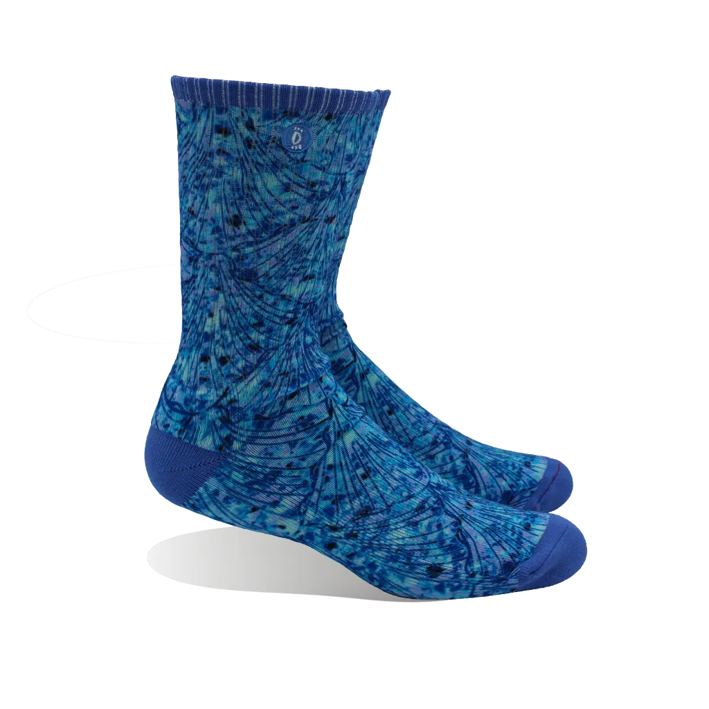 Halo Mermaid Shell Training Crew Socks