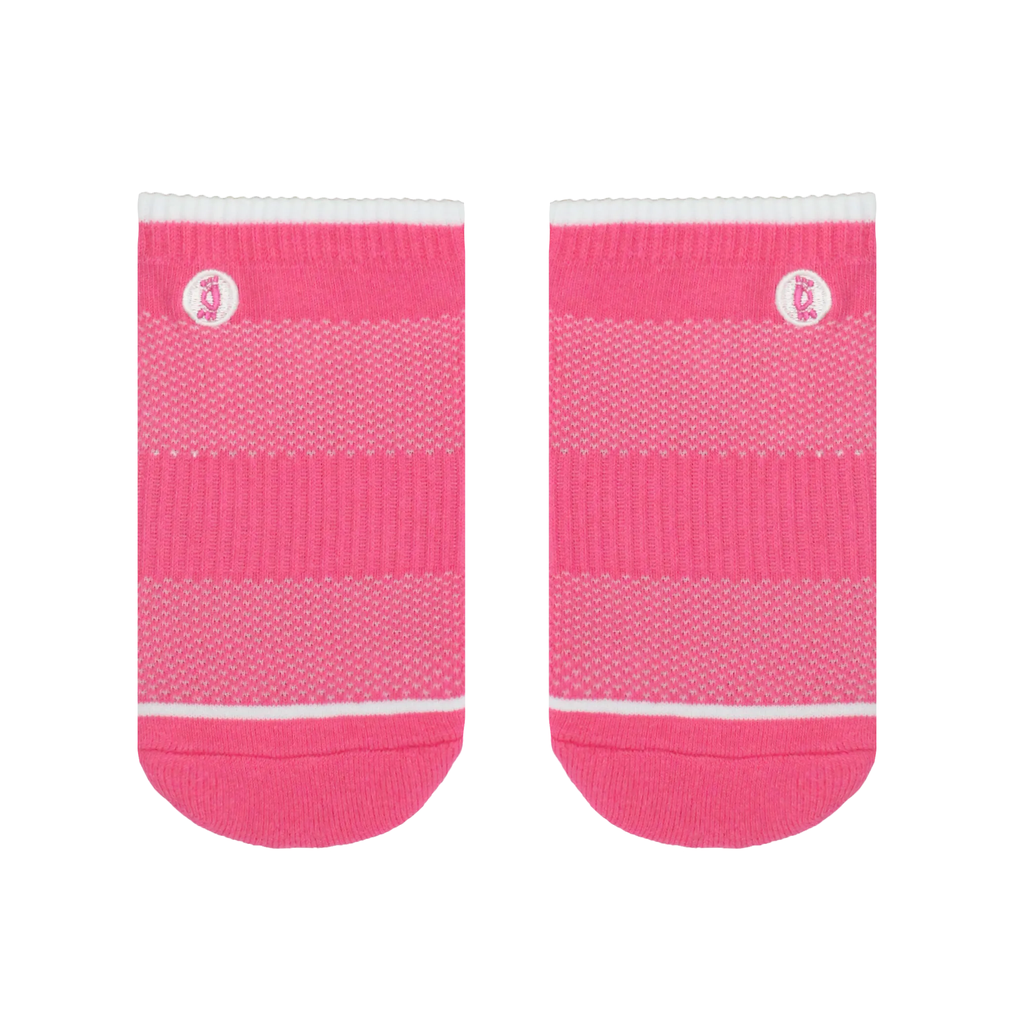 Halo Pink Sun Training Ankle Socks