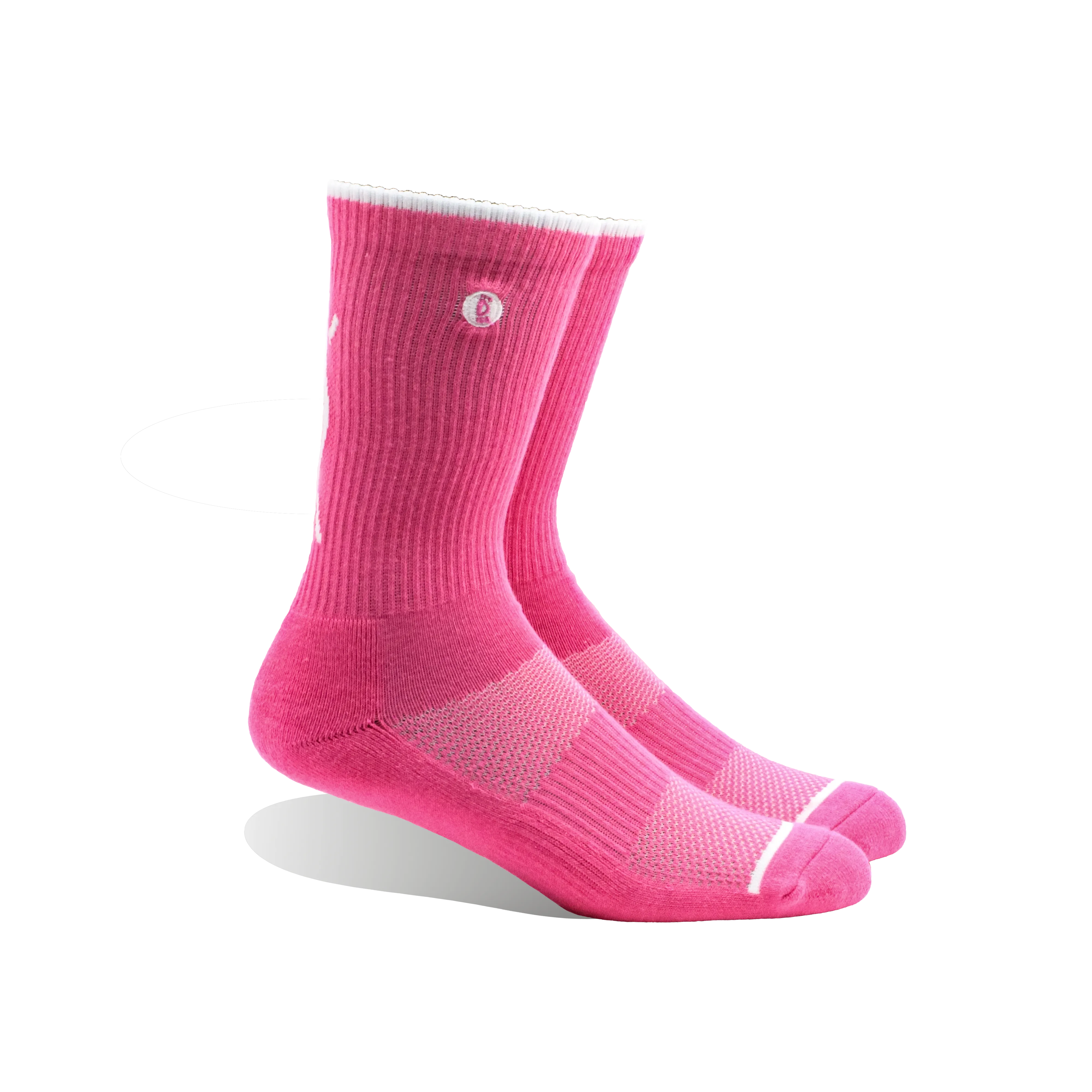 Halo Pink Sun Training Crew Socks