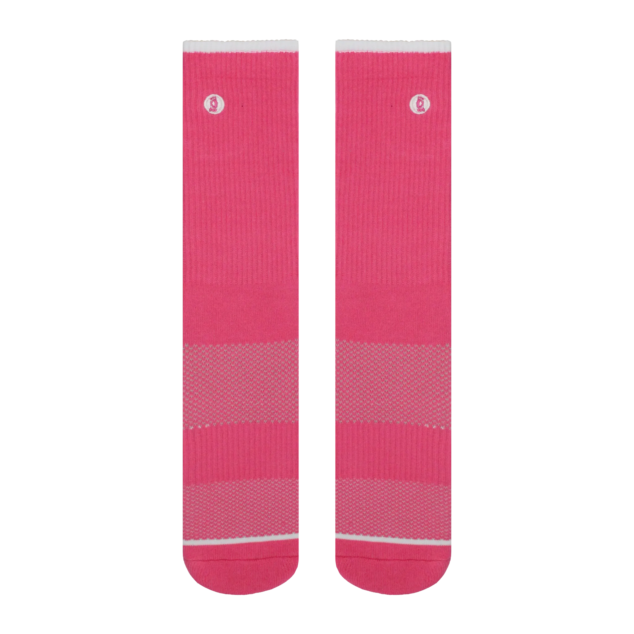 Halo Pink Sun Training Crew Socks