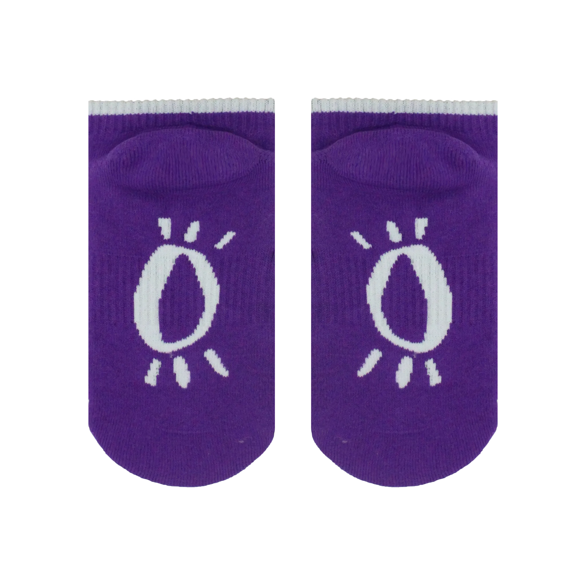 Halo Purple Sun Training Ankle Socks