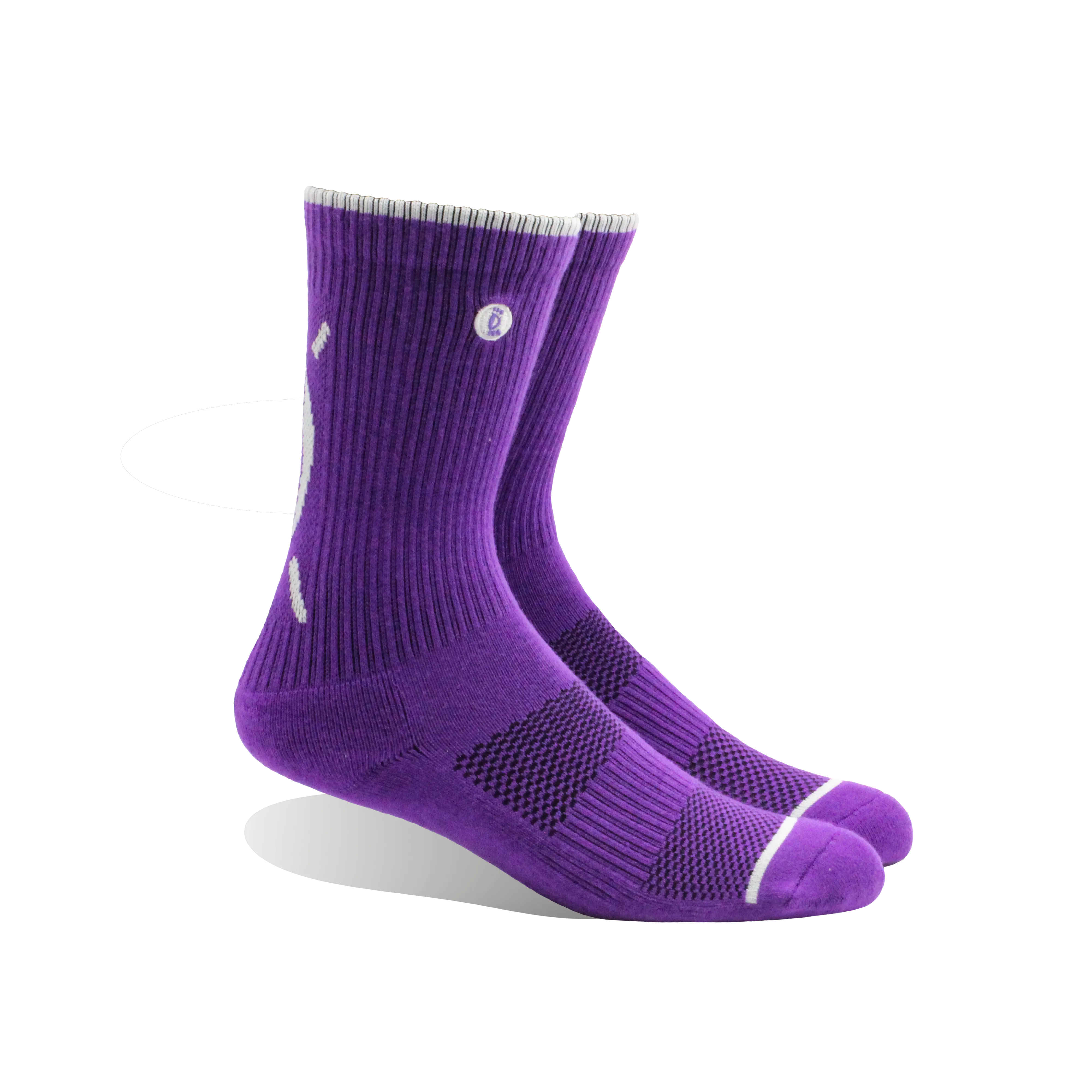 Halo Purple Sun Training Crew Socks