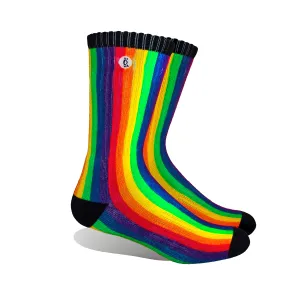 Halo Rainbow Training Crew Socks