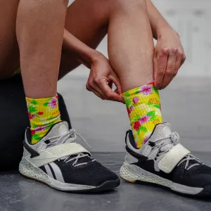 Halo Tropical Punch Training Crew Socks