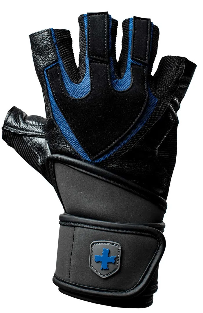 Harbinger Training Grip Wrist-Wrap Gloves