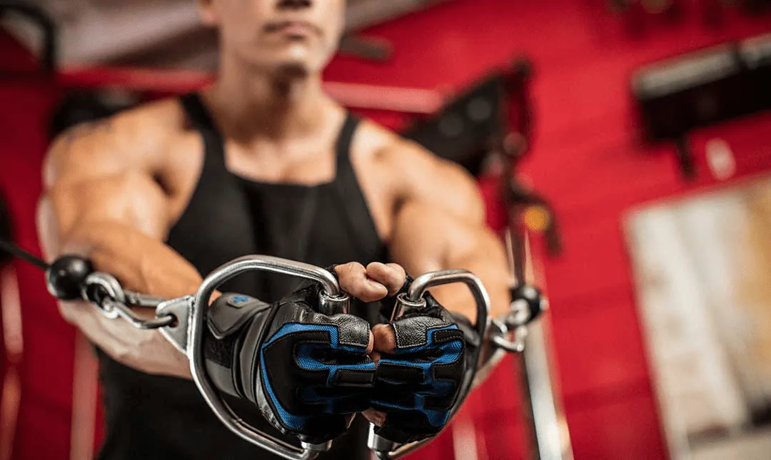 Harbinger Training Grip Wrist-Wrap Gloves