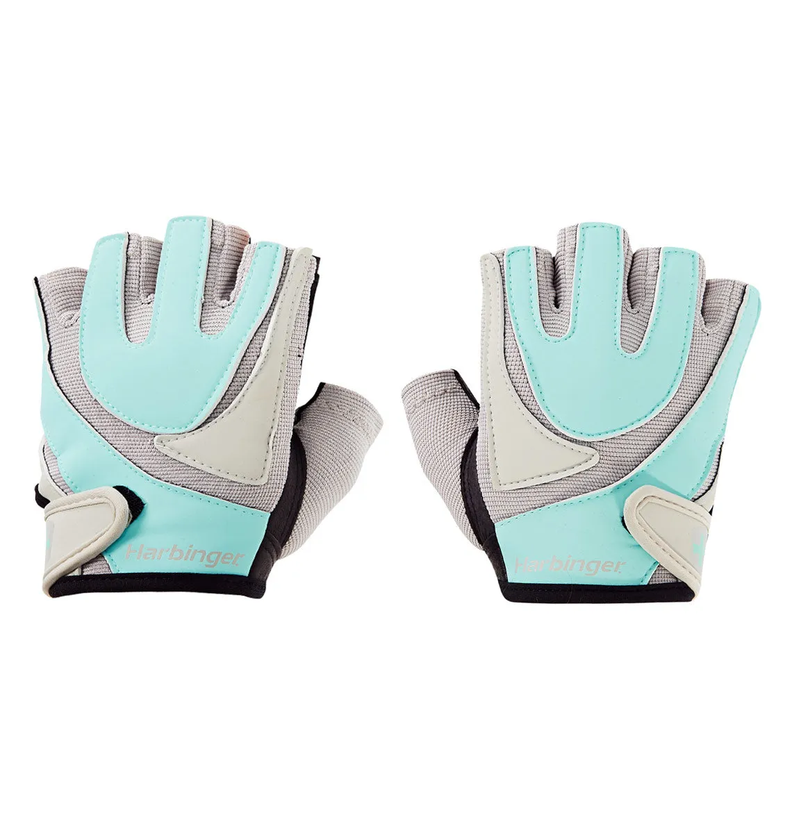 Harbinger Women's Training Grip Weight Lifting Gloves - Mint