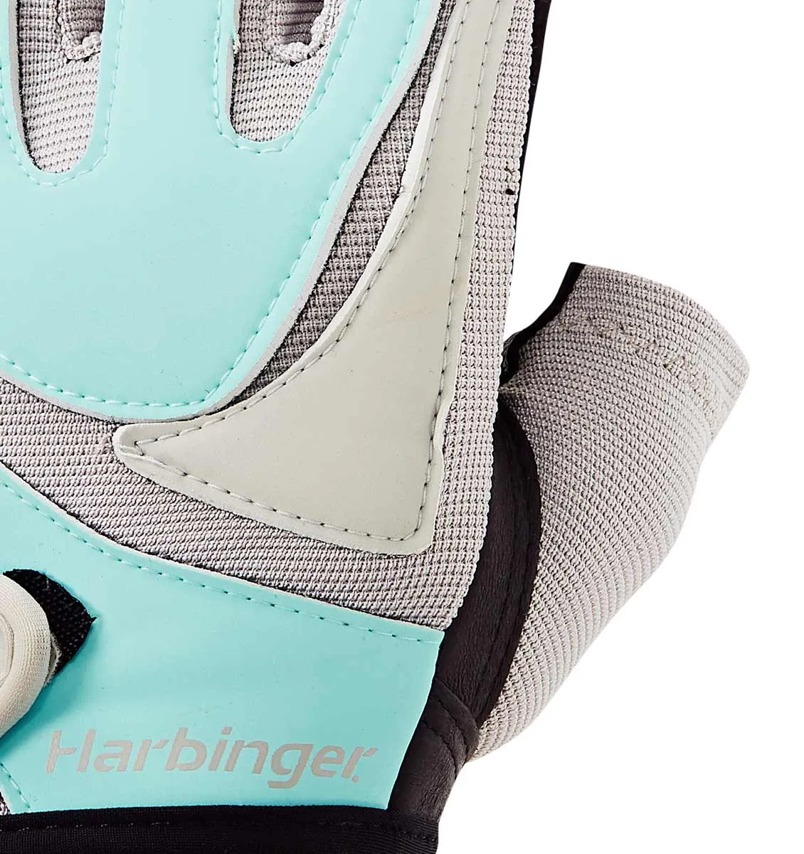 Harbinger Women's Training Grip Weight Lifting Gloves - Mint