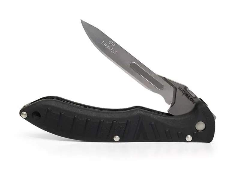 Havalon Forge Folding Knife: Black