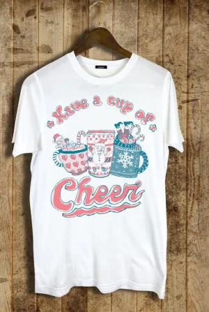 Have A Cup Of Cheer Holiday Tee