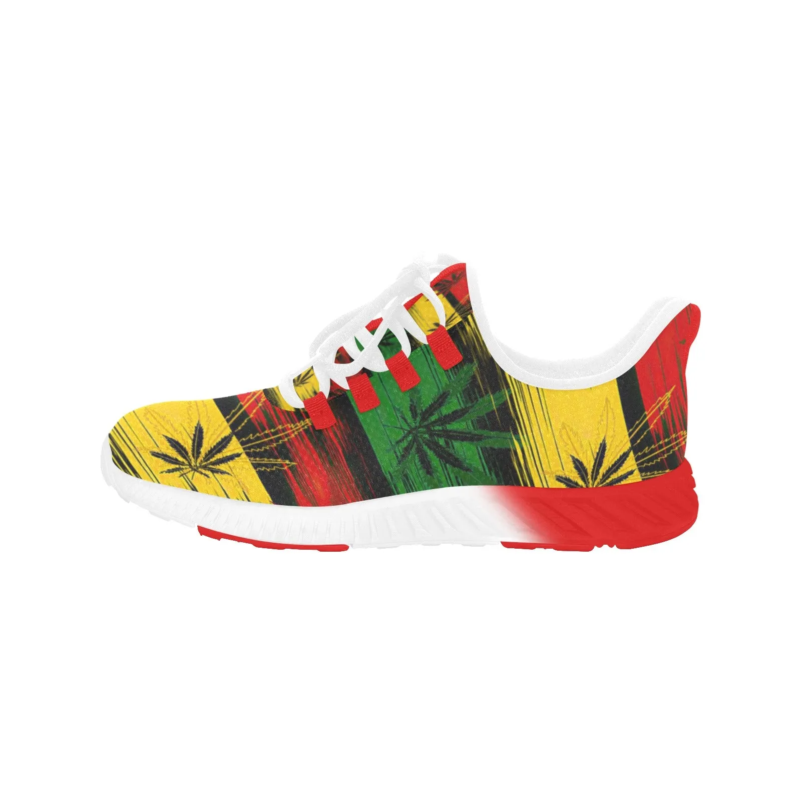 Herb/ Jamaican Themed  mens sonic color sole running shoes Men's Sonic Color Sole Running Shoes