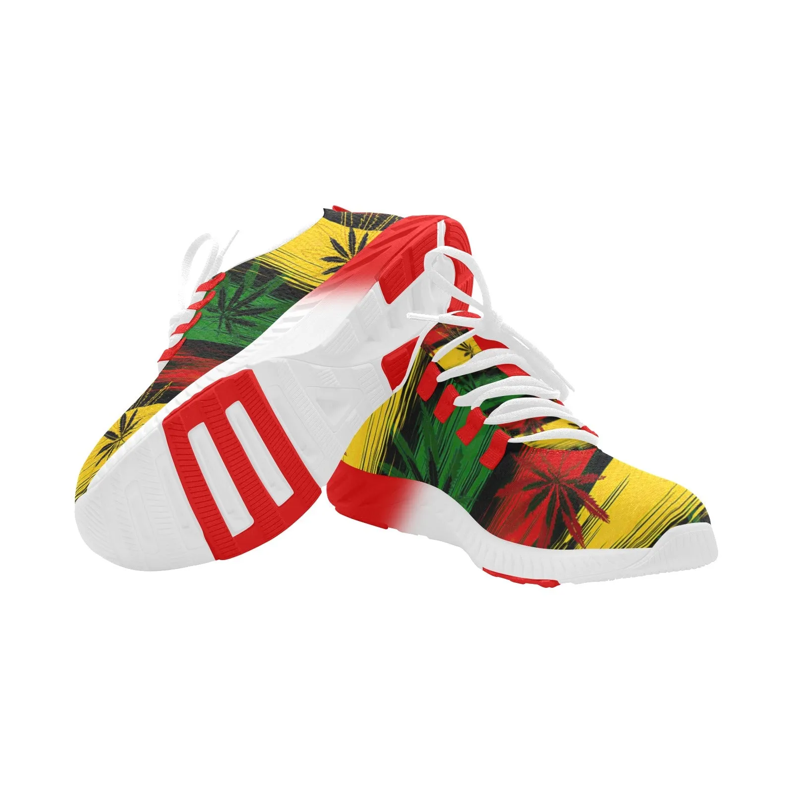 Herb/ Jamaican Themed  mens sonic color sole running shoes Men's Sonic Color Sole Running Shoes