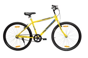Hercules Dynor RF 26T Single Speed Road Cycle ( Canary yellow ,Ideal for : 12  Years ,Brake : V Brake)
