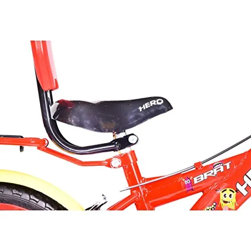 Hero Brat 16T Single Speed Kids' Bike (Red, Ideal For : 5 to 6 Years )