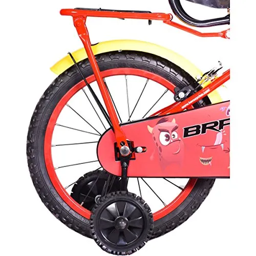 Hero Brat 16T Single Speed Kids' Bike (Red, Ideal For : 5 to 6 Years )