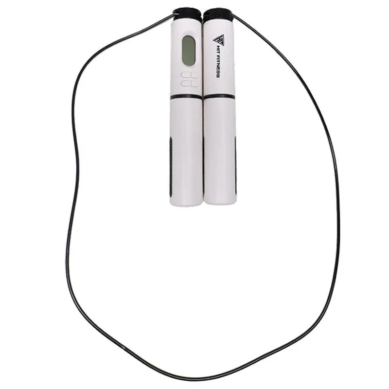 Hit Fitness Digital Calorie Burn Skipping Rope with Counter