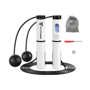Hit Fitness Digital Calorie Burn Skipping Rope with Counter