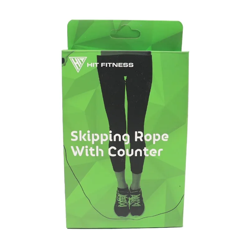 Hit Fitness Digital Calorie Burn Skipping Rope with Counter