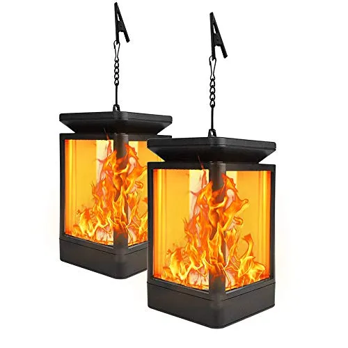 Homlly Outdoor Solar Lantern Lamp (3 modes）