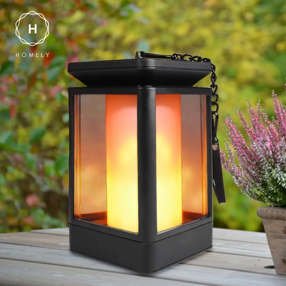 Homlly Outdoor Solar Lantern Lamp (3 modes）