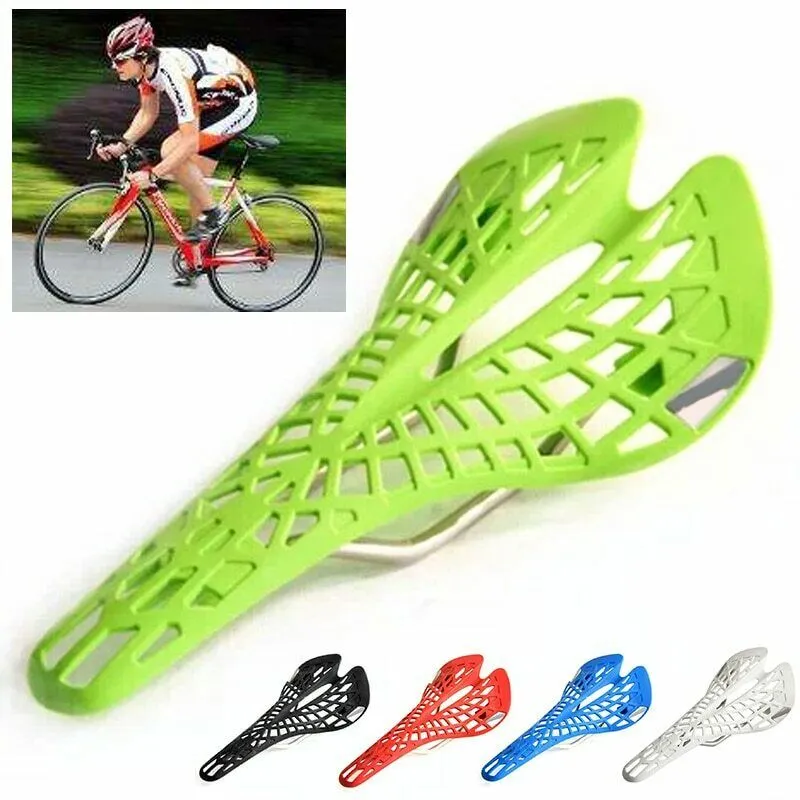 Hot Selling Inbuilt Saddle Suspension Lightweight Plastic Bicycle Bike Saddle Seat Cushion