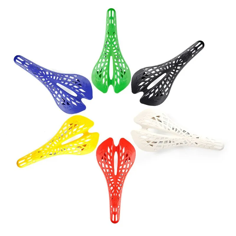 Hot Selling Inbuilt Saddle Suspension Lightweight Plastic Bicycle Bike Saddle Seat Cushion