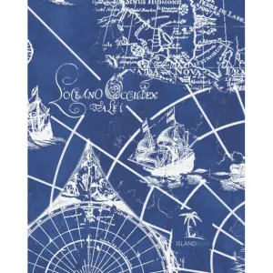 IB Old World Vintage Map Face Shield