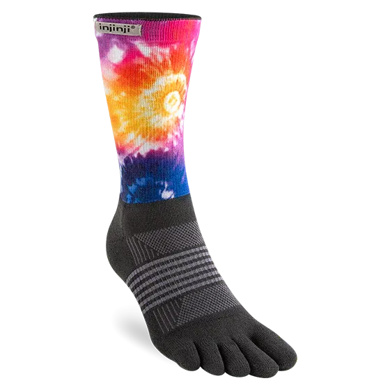 Injinji Spectrum Trail Courtney Dauwalter Womens Crew Socks - Hardrock
