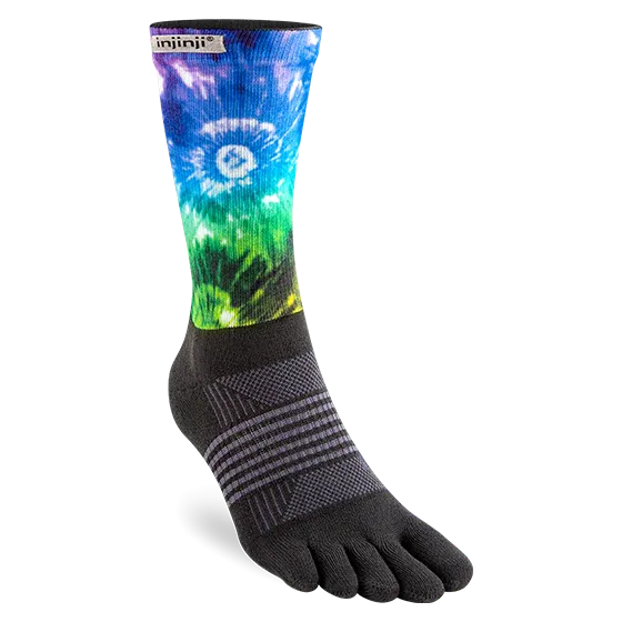 Injinji Spectrum Trail Courtney Dauwalter Womens Crew Socks - Moab