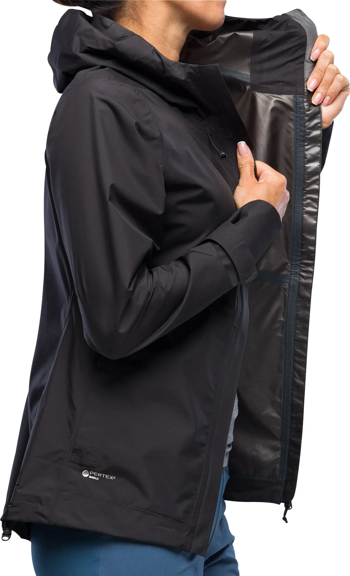 Inov8 Trailshell Womens Running Jacket - Black