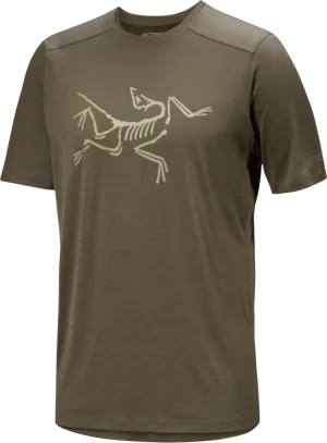 Ionia Merino Wool Logo Shirt SS Men's