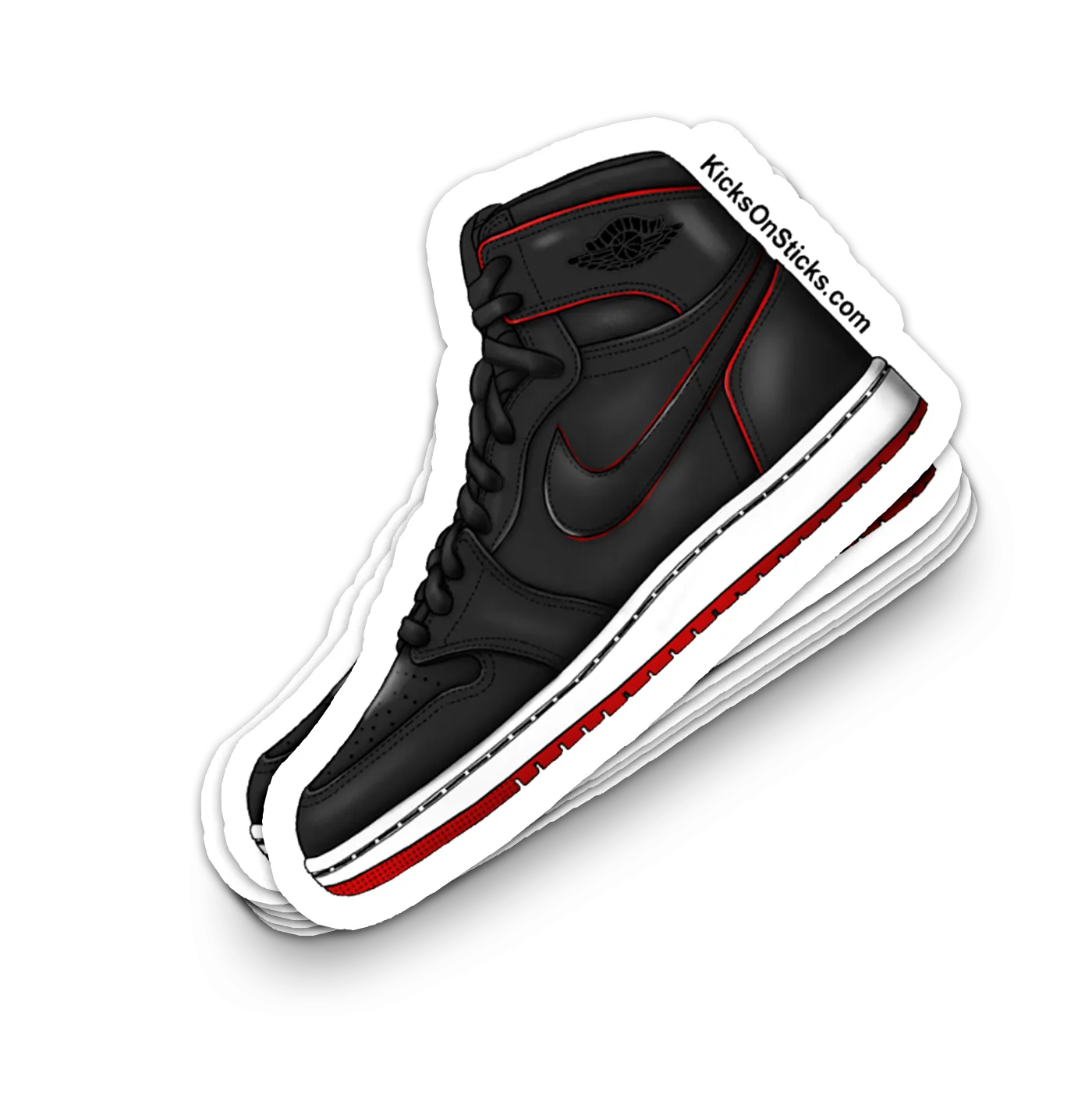 Jordan 1 SB "Lance Mountain Black" Sneaker Sticker