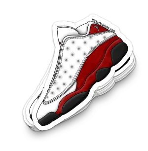 Jordan 13 Low "Cherry" Sneaker Sticker