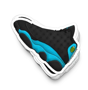 Jordan 13 "University Blue" Sneaker Sticker