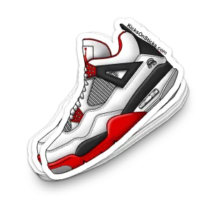Jordan 4 "Mars" Sneaker Sticker