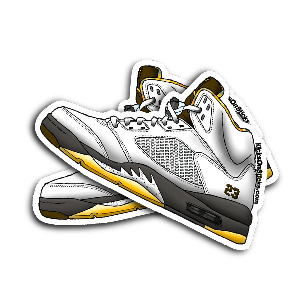 Jordan 5 "Dark Army" Sneaker Stickers
