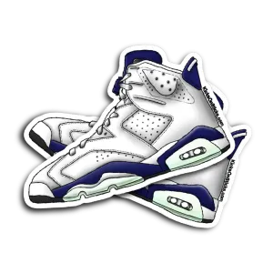Jordan 6 "Midnight Navy" Sneaker Sticker