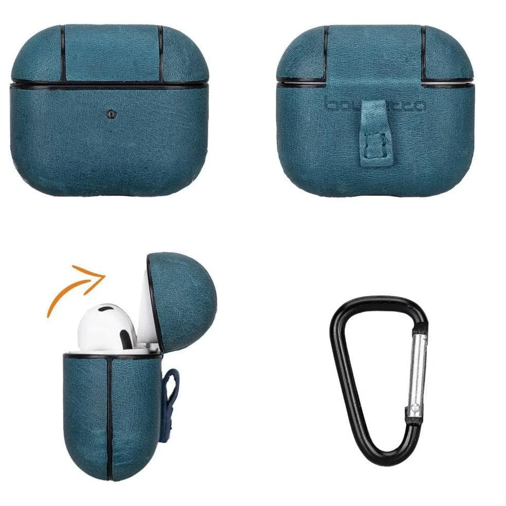 Juni Genuine Leather Cases for Apple AirPods 3rd Generation