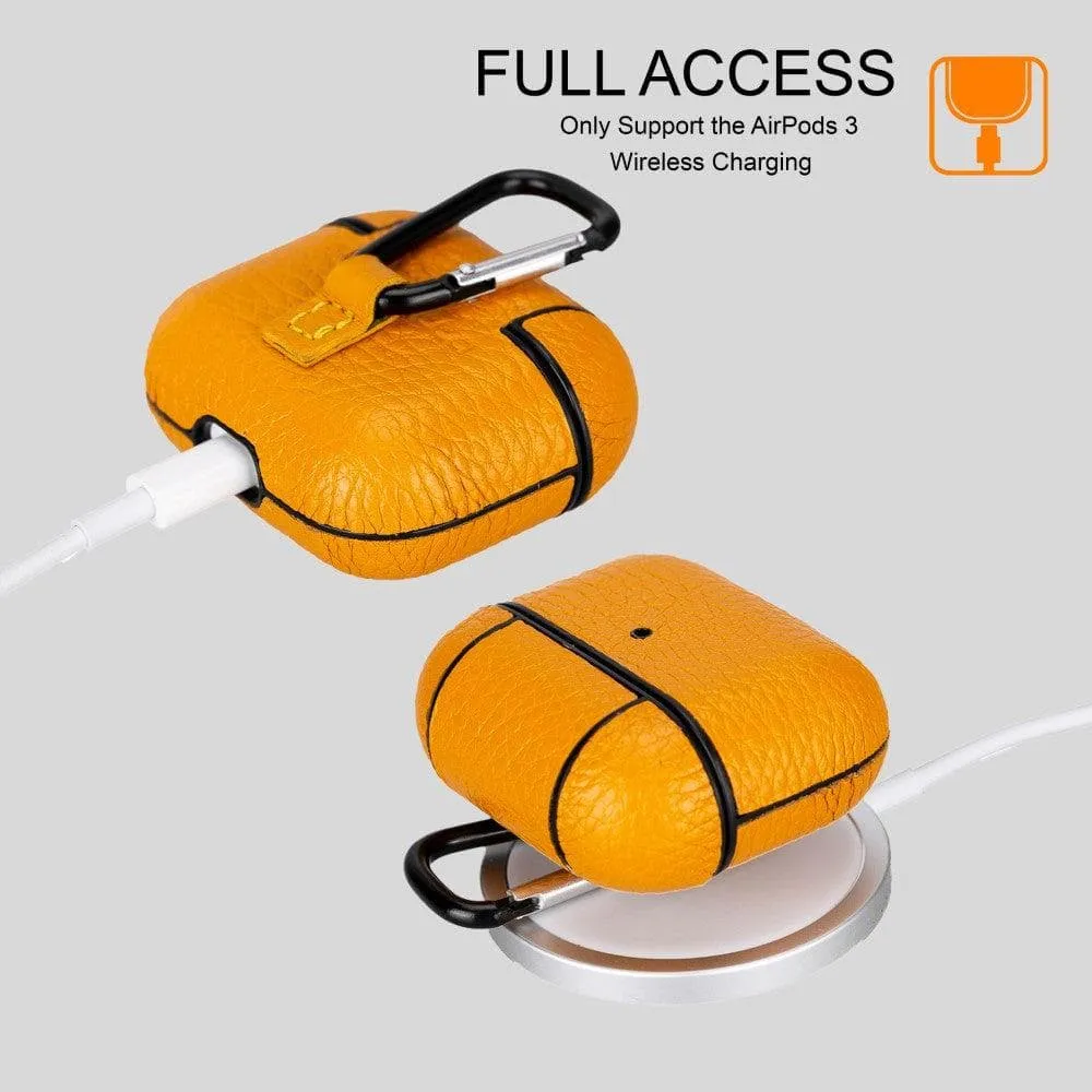 Juni Genuine Leather Cases for Apple AirPods 3rd Generation