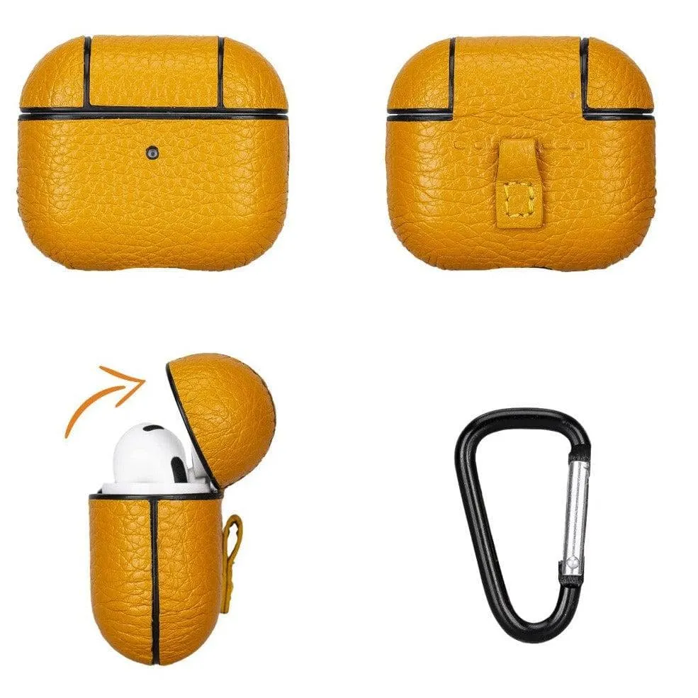 Juni Genuine Leather Cases for Apple AirPods 3rd Generation