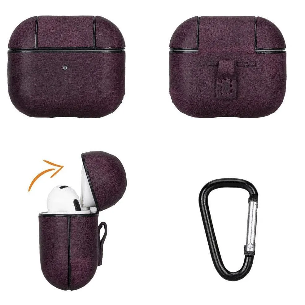 Juni Genuine Leather Cases for Apple AirPods 3rd Generation