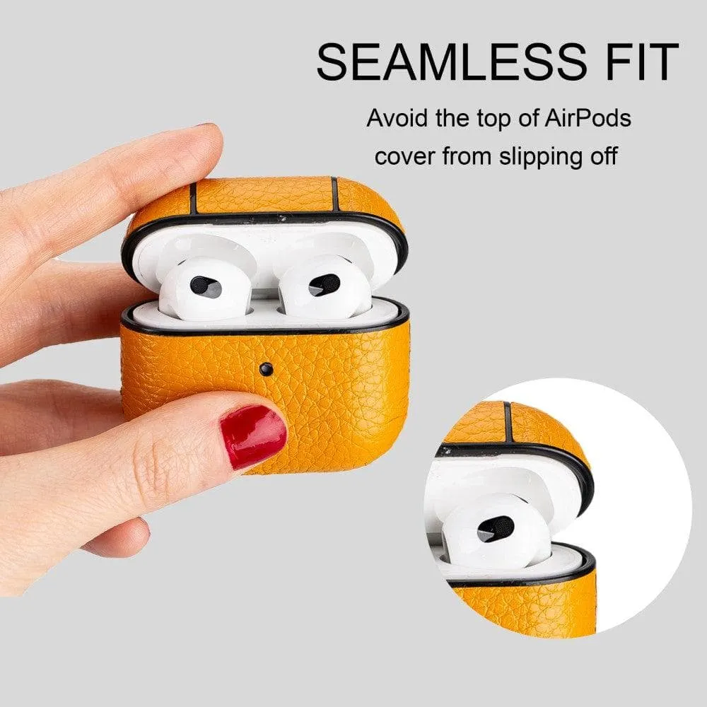 Juni Genuine Leather Cases for Apple AirPods 3rd Generation