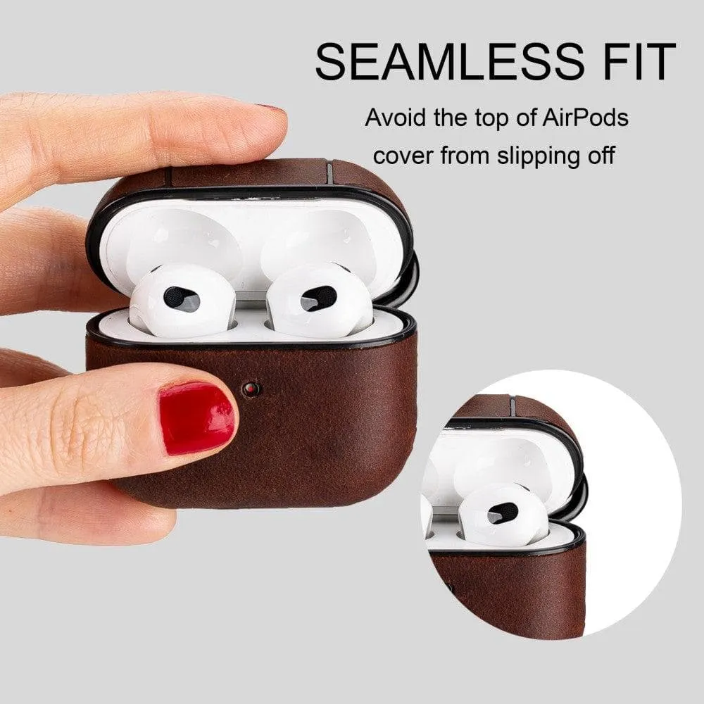 Juni Genuine Leather Cases for Apple AirPods 3rd Generation